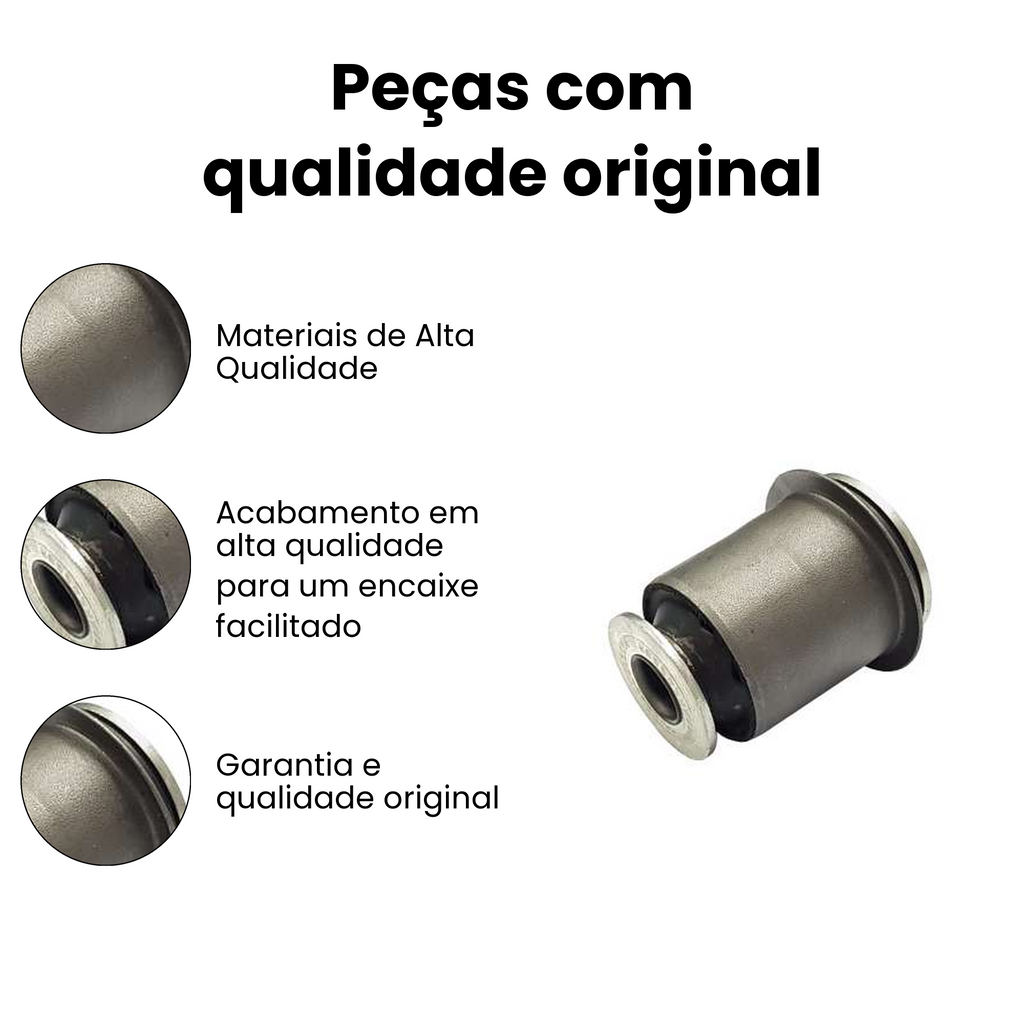 Bucha Bandeja Dianteiro Direito/Esquerdo Inferior Hilux - Imagem 3