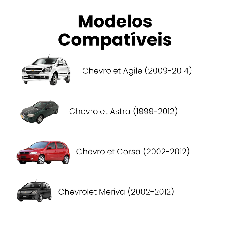 Coxim Amort Diant Chevrolet Agile 1999-2012 Corsa 2002-2012 - Imagem 4