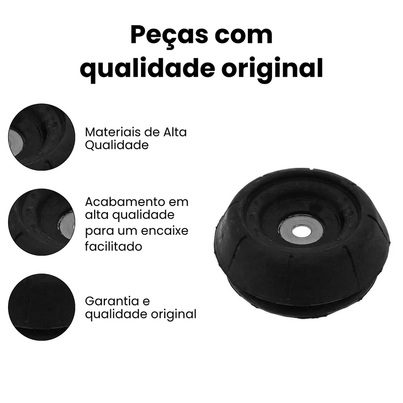 Coxim Amort Diant Chevrolet Agile 1999-2012 Corsa 2002-2012 - Imagem 3