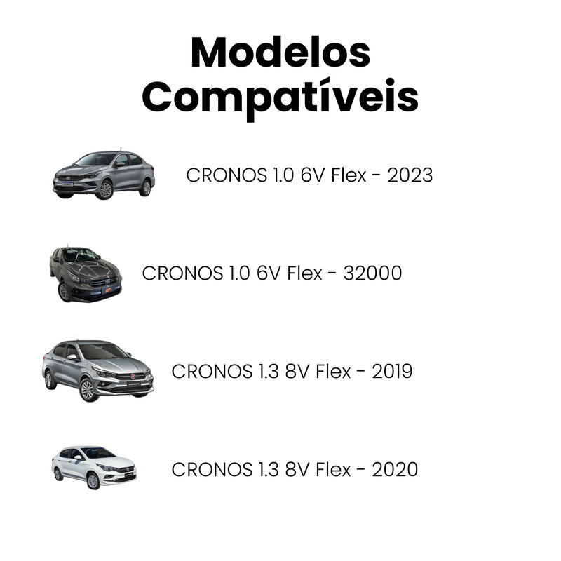 Coxim Amortecedor Tras Fiat Cronos Grand Siena Punto - Imagem 4