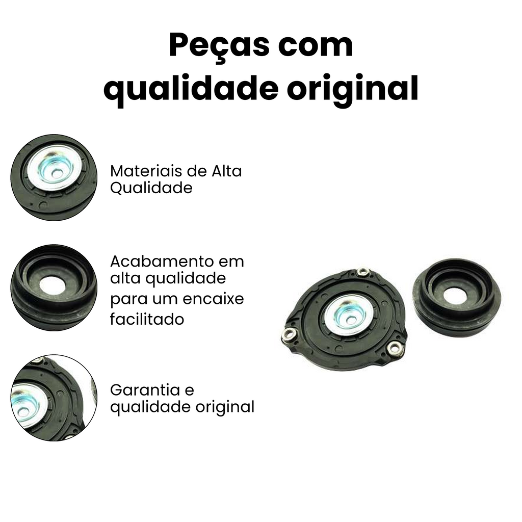 Coxim Amortecedor Diant Dir Esq Fiat Toro - Imagem 3