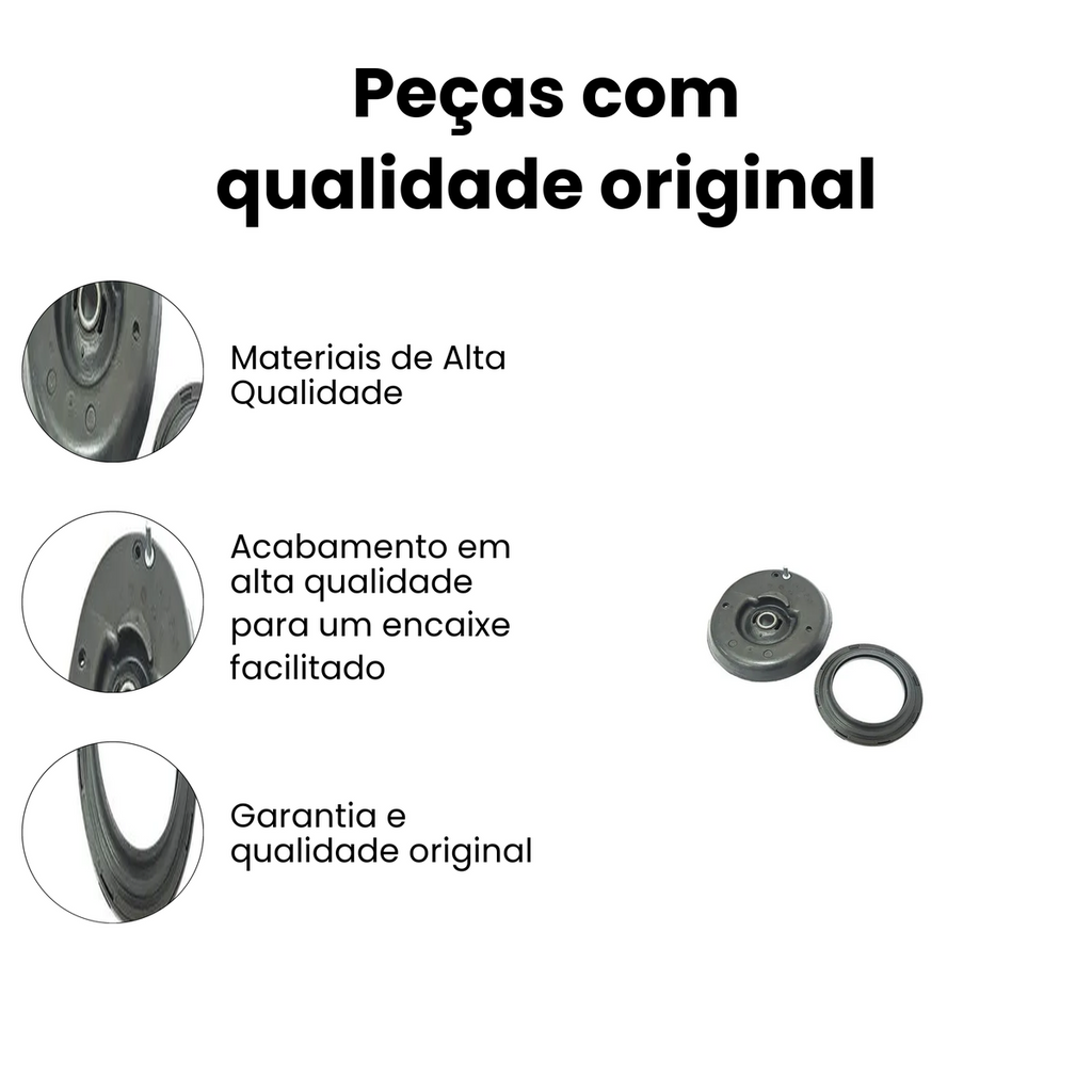 COXIM AMORTECEDOR DIANTEIRO DIREITO/ESQUERDO COM ROLAMENTO CITROEN NB25018 - Imagem 3