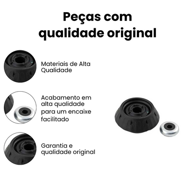 Coxim Amortecedor Dianteiro Dir/Esq Rolamento Honda Fit - Imagem 3