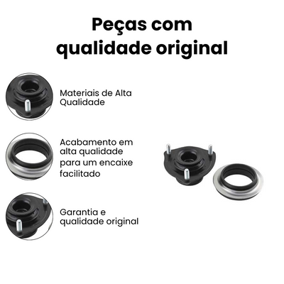 Coxim Amortecedor Dianteiro Com Rolamento Honda Civic - Imagem 3