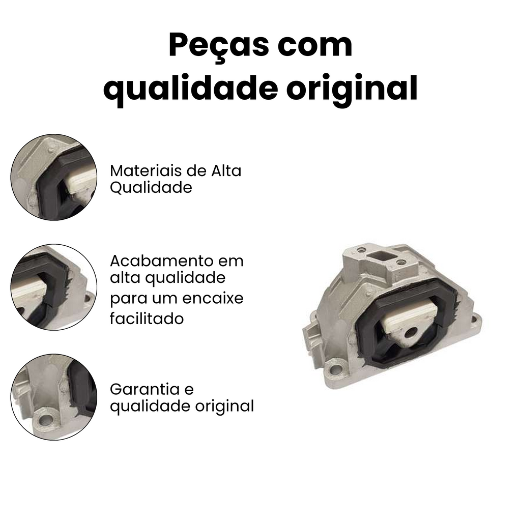 Coxim Motor Dianteiro Direito VW Polo Fox - Imagem 3