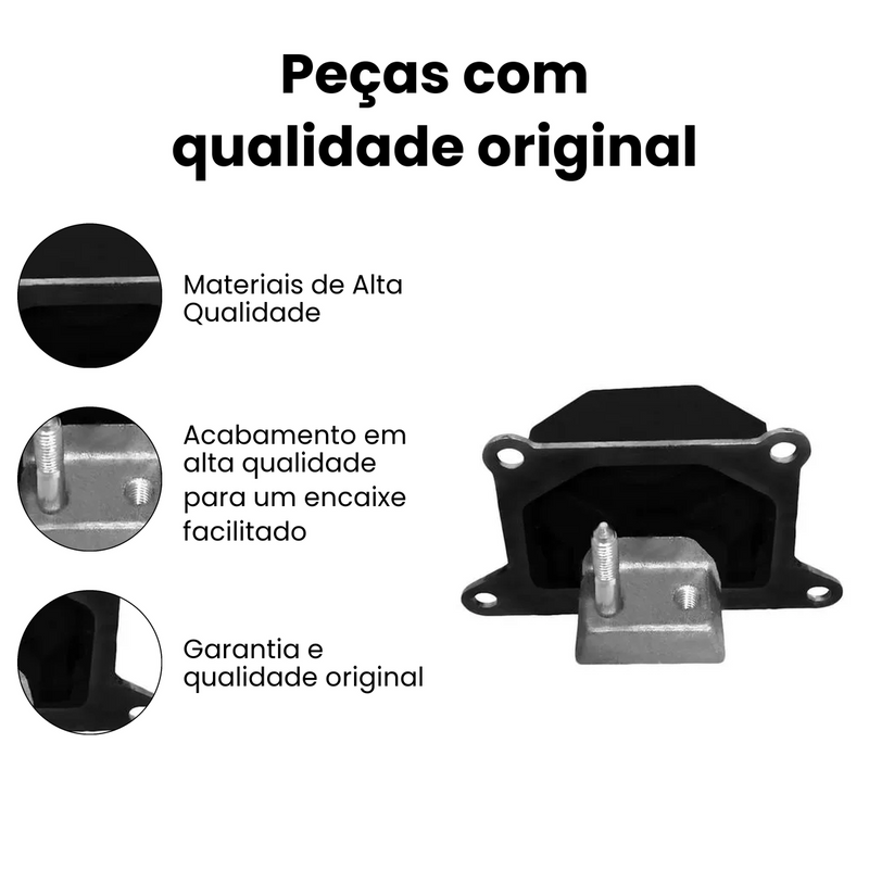 Coxim Motor Diant Dir Chevrolet Celta 1994-2002 Corsa 1995-2 - Imagem 3