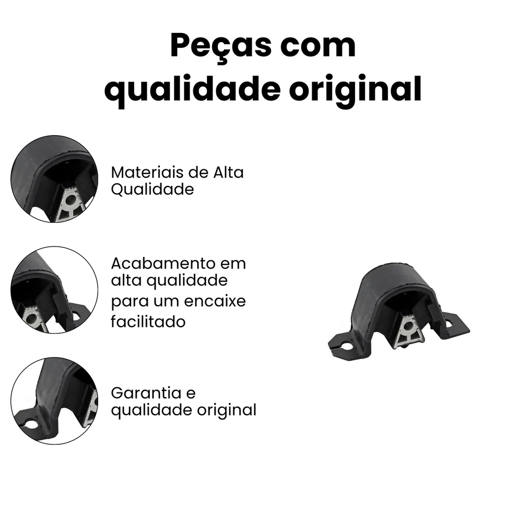 COXIM DO MOTOR TRASEIRO DIREITO E ESQUERDO CHEVROLET NB33019 - Imagem 3