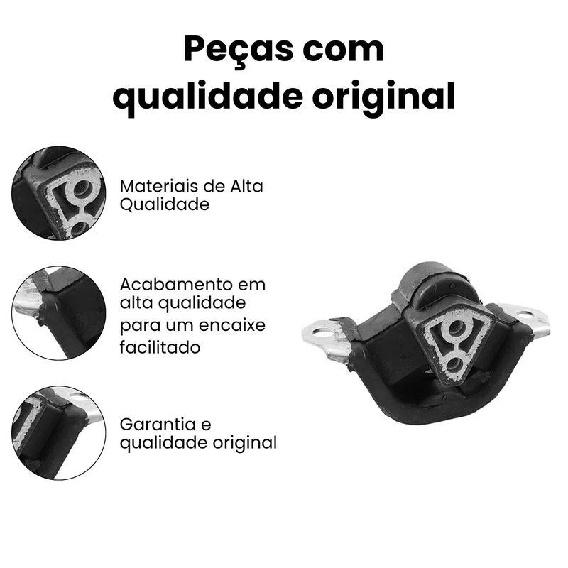 Coxim Motor Diant Dir Chevrolet Celta Corsa Prisma 1994-2015 - Imagem 3