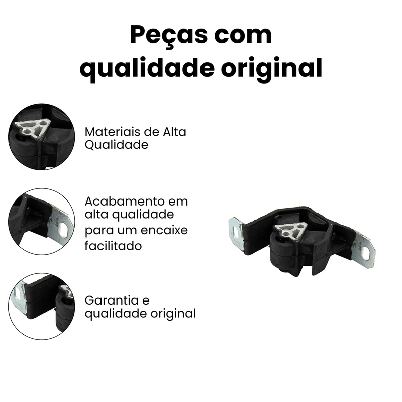 Coxim Câmbio Diant GM Agile 2009-2014 Celta 2001-2015 Corsa - Imagem 3