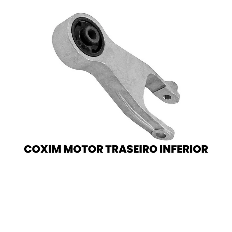 Coxim Motor Tras Inferior Chevrolet Corsa 2002-2014 Meriva M - Imagem 2