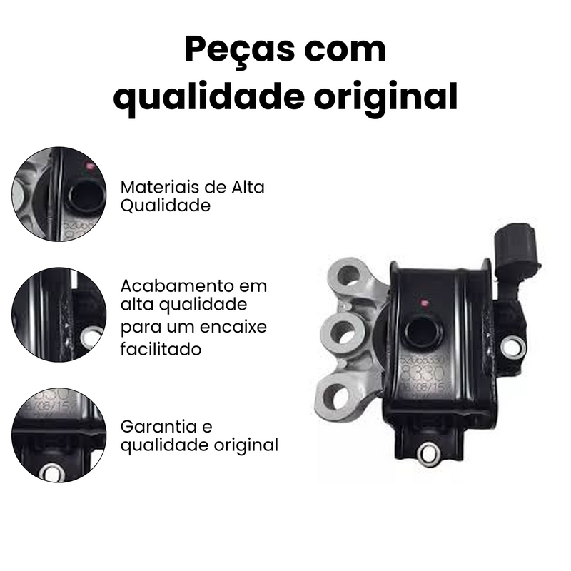 Coxim Motor Diant Dir Chevrolet Onix Prisma Cobalt Spin 2012 - Imagem 3