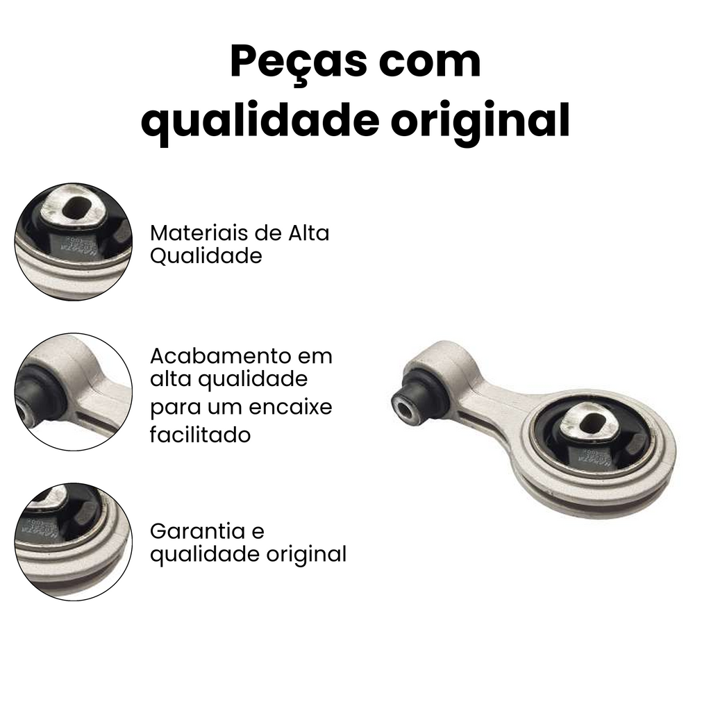 Coxim Câmbio Traseiro Fiat Mobi Uno - Imagem 3