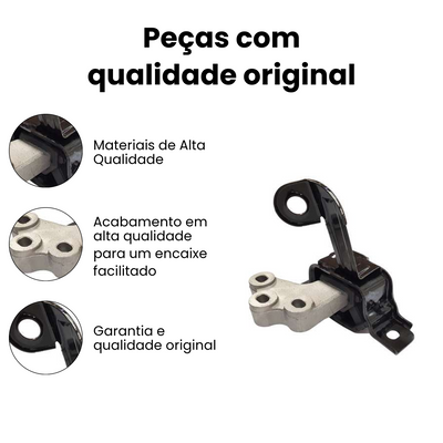 Coxim Motor Dianteiro Direito Fiat Uno Fiorino Strada - Imagem 3