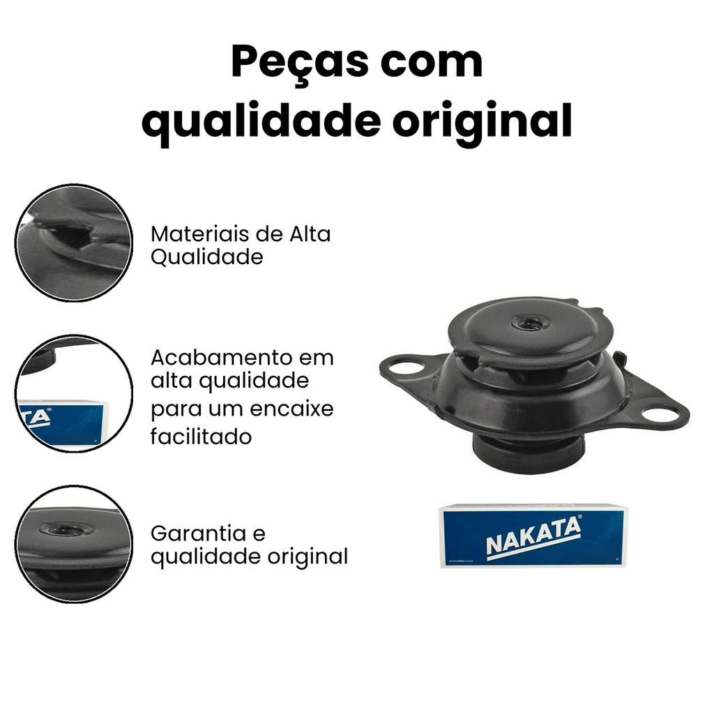 Coxim Motor Traseiro Inferior Palio - Imagem 3