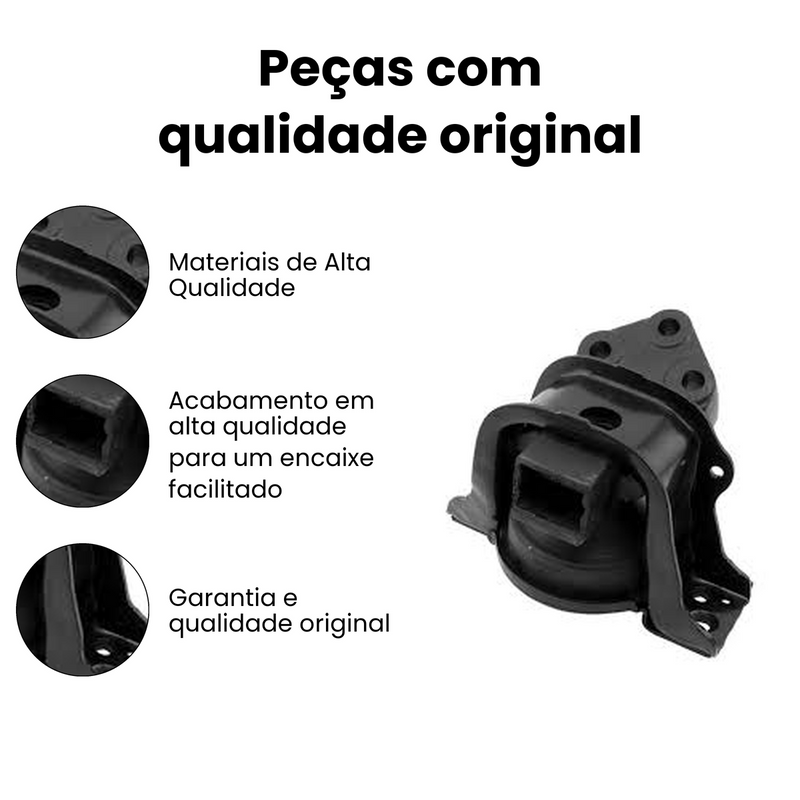 Coxim Motor Dir Citroen C3 2003 2004 2005 2006 2007 2008 200 - Imagem 3