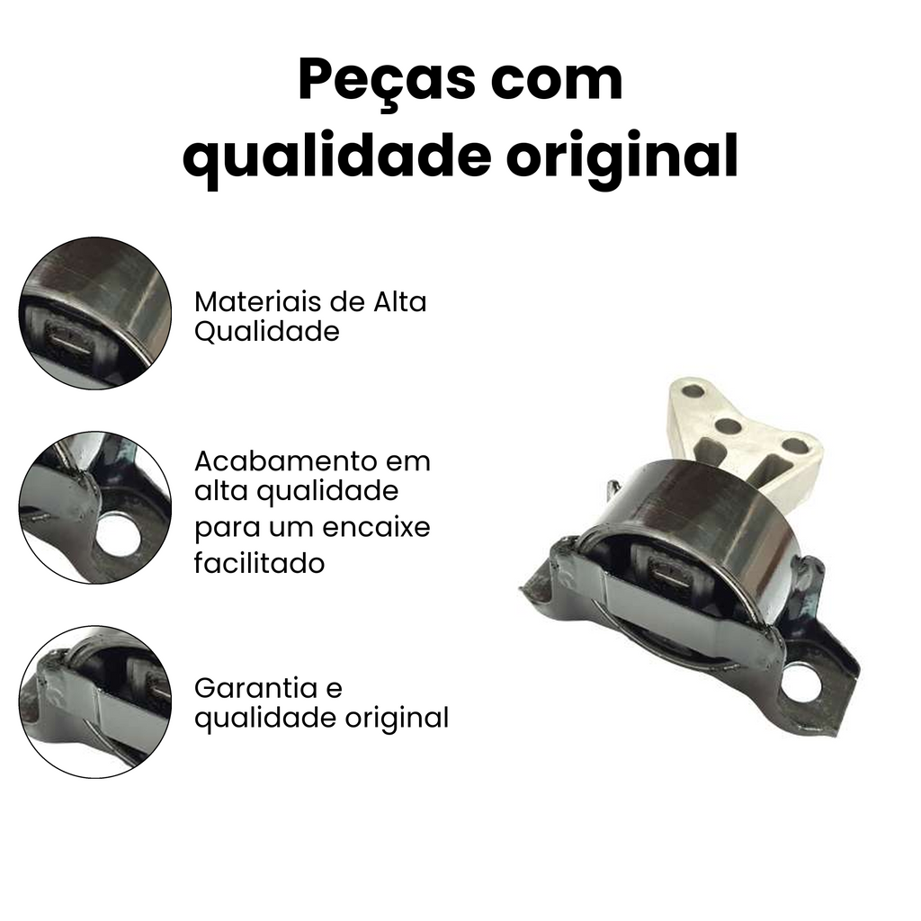 Coxim Motor Dianteiro Direito Renault Kwid - Imagem 3