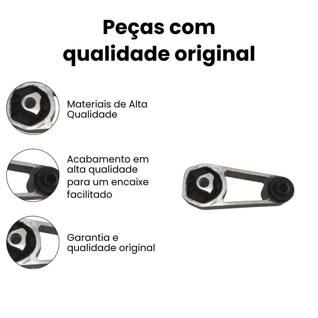 Coxim Motor Dianteiro Direito/Esquerdo Renault Kwid - Imagem 3