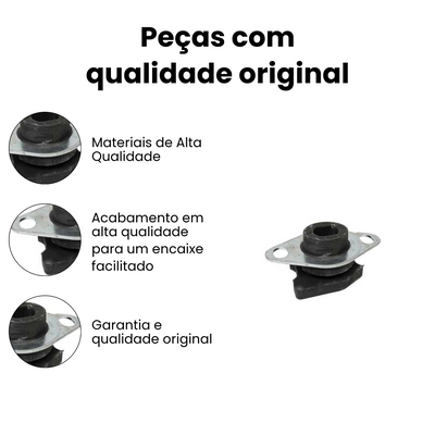 Coxim Motor Dianteiro Esquerdo Renault Megane Scenic - Imagem 3