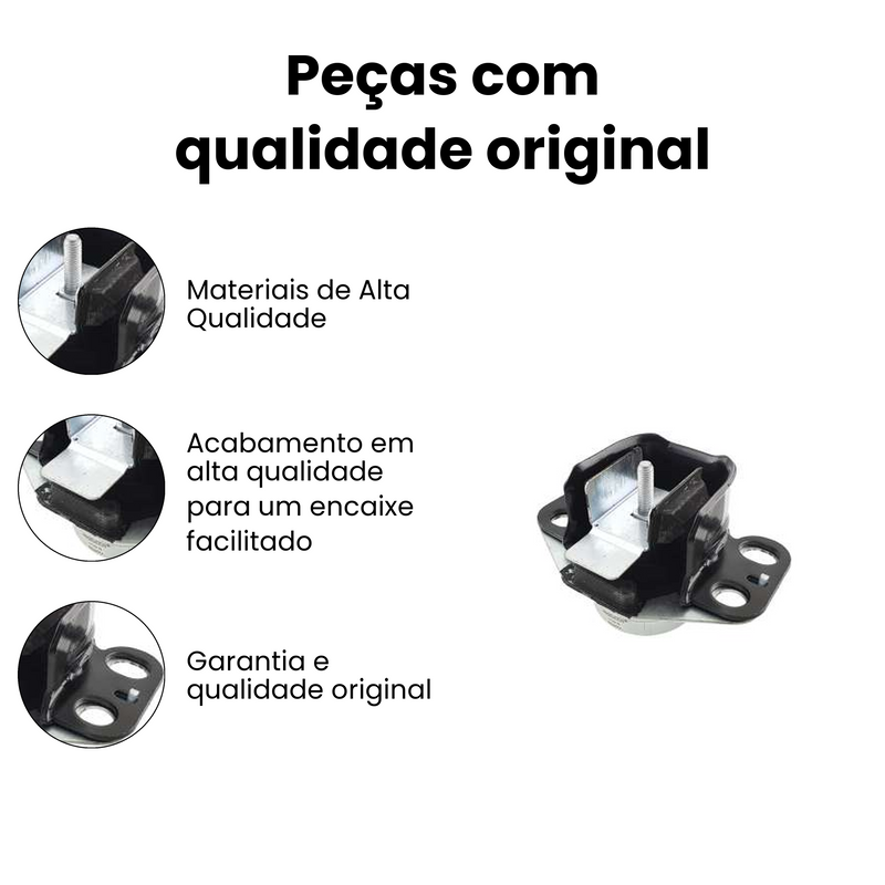 Coxim Motor Diant Dir Renault Clio 2p 1.6 16v Flex 04-07 - Imagem 3