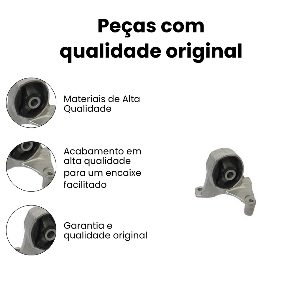 Coxim Motor Dianteiro Central Honda Civic - Imagem 3