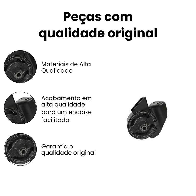 Coxim Motor Tras Central Hyundai Tucson - Imagem 3