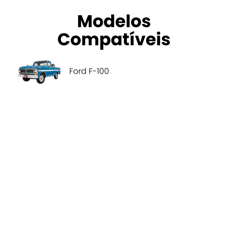 Coxim Radiador Diant Ford F-100 1968 - 1987 - Imagem 4