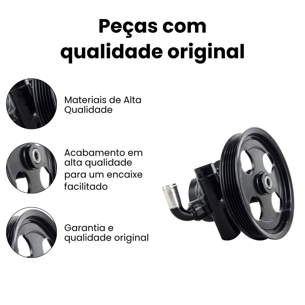 BOMBA DE DIREÇÃO HIDRÁULICA CHEVROLET NBH0004 - Imagem 3