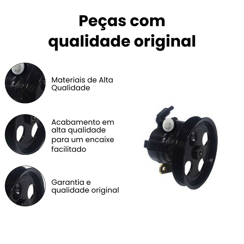 Bomba Direção Hidráulica Chevrolet Agile 2009-2014 Celta 200 - Imagem 3