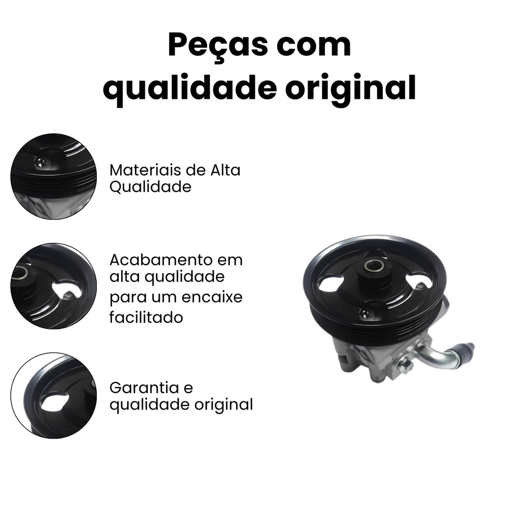 BOMBA DE DIREÇÃO HIDRÁULICA CHEVROLET NBH0008 - Imagem 3