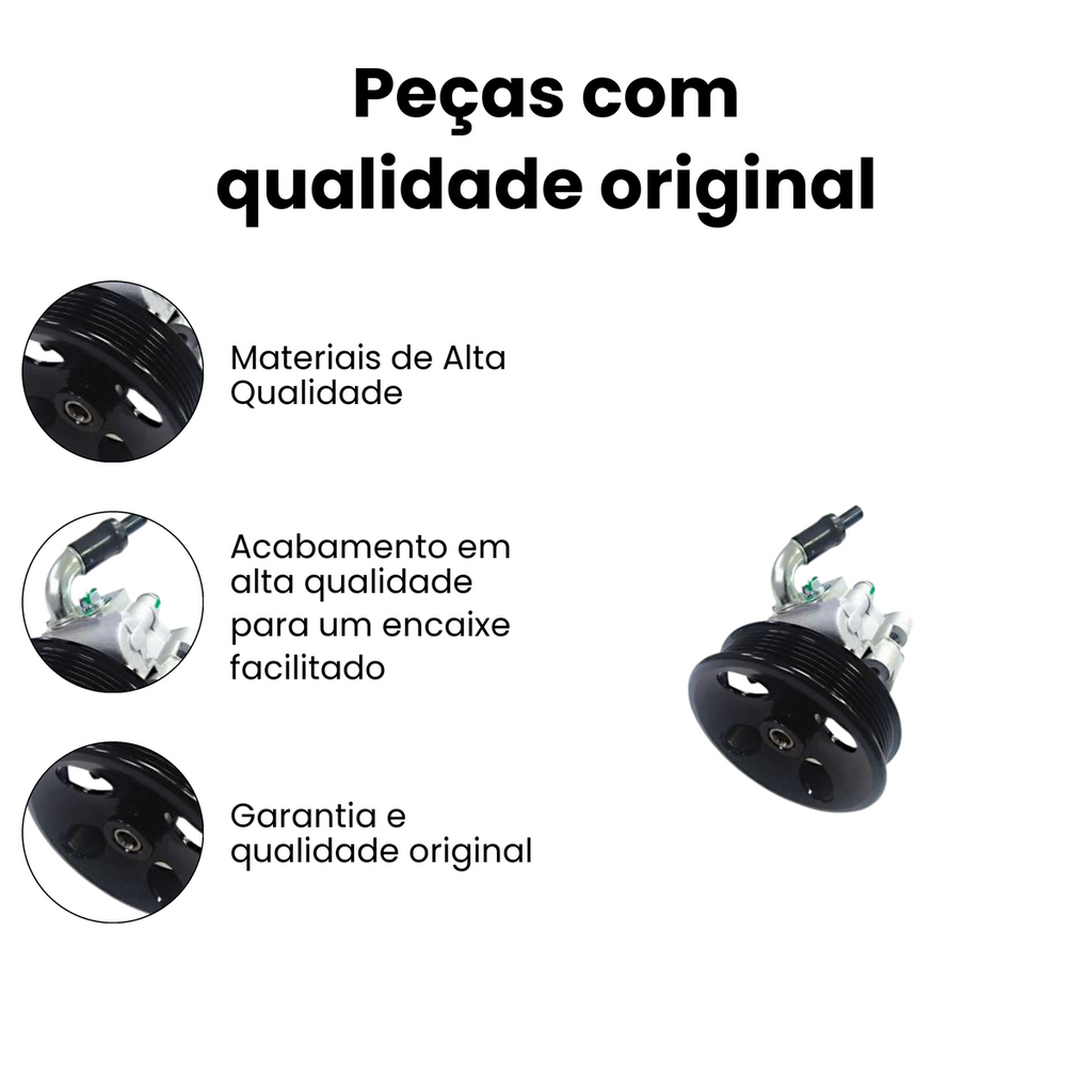 BOMBA DIREÇÃO HIDRÁULICA CHEVROLET NBH0012 - Imagem 3