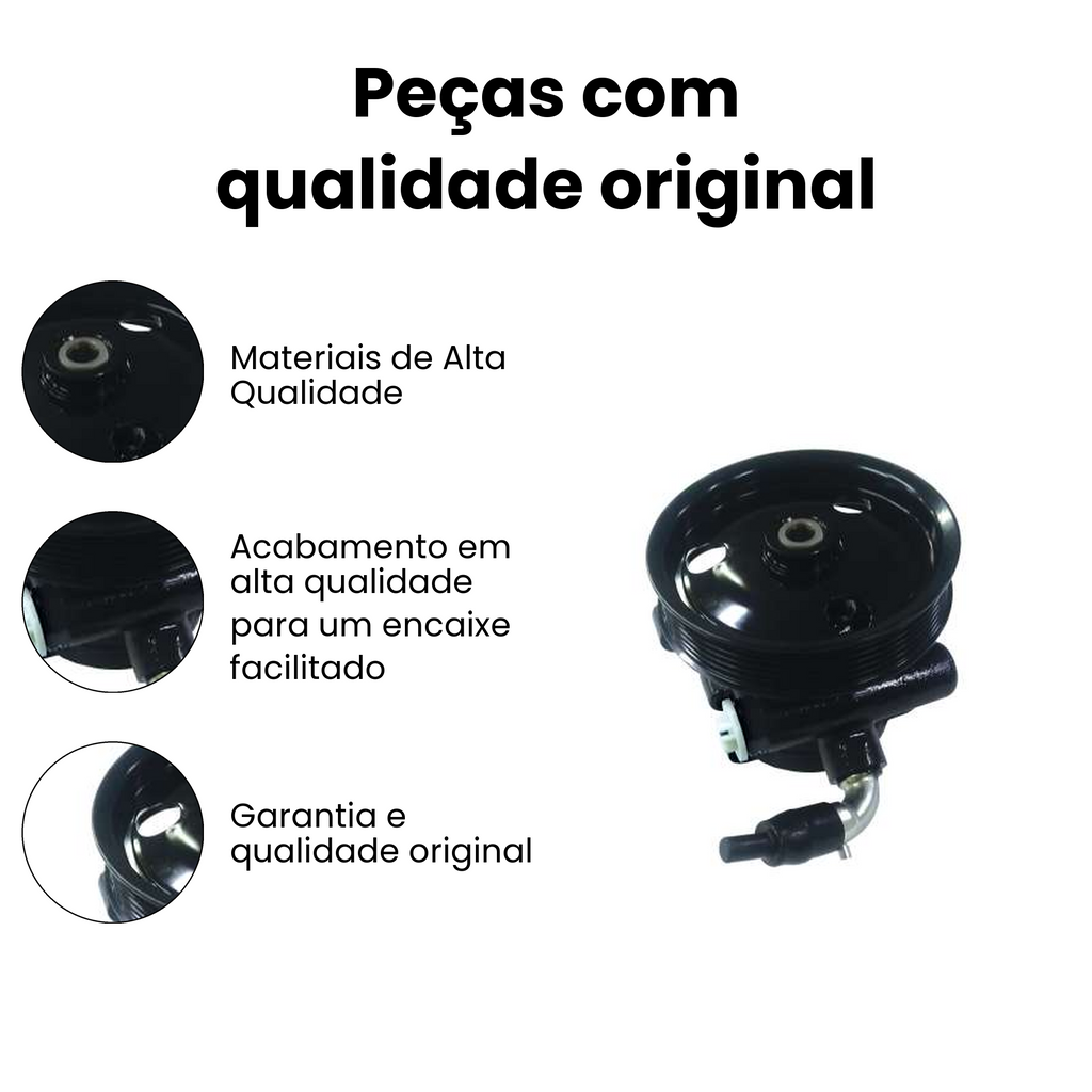 Bomba Direção Hidráulica Ford Fiesta Ecosport - Imagem 3