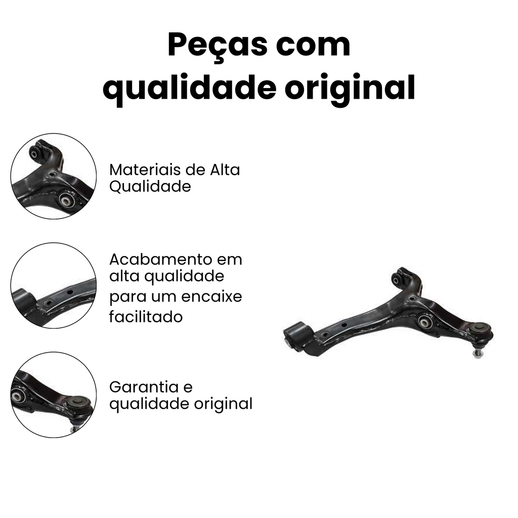 Bandeja Suspensão Dianteira Direita Inferior Amarok - Imagem 3