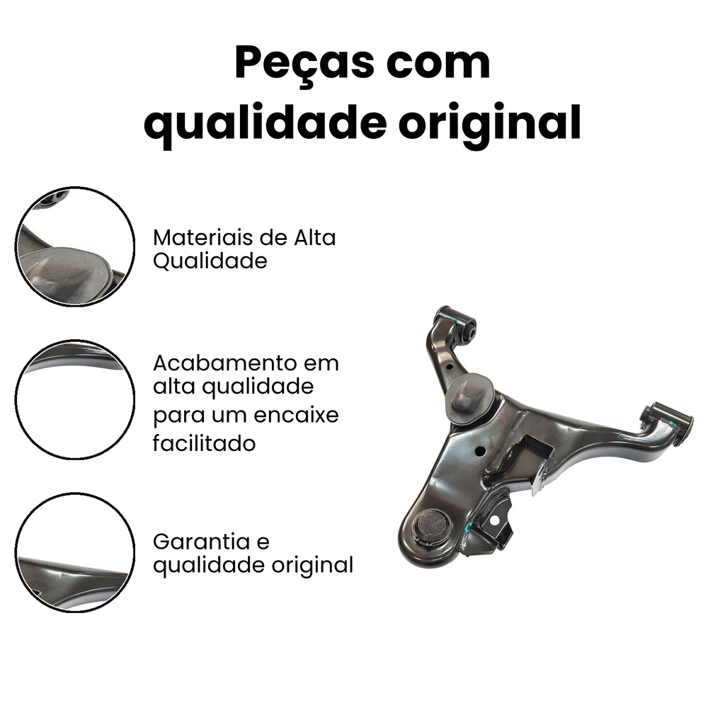 Bandeja Suspensão Dianteira Dir. Inferior Cargo/Delivery... - Imagem 3