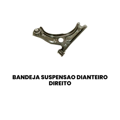 Bandeja de Suspensão Dianteira Direita Inferior VW Virtus - Imagem 2