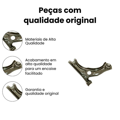 Bandeja Suspensão Dianteiro Esquerdo T-Cross Virtus - Imagem 3