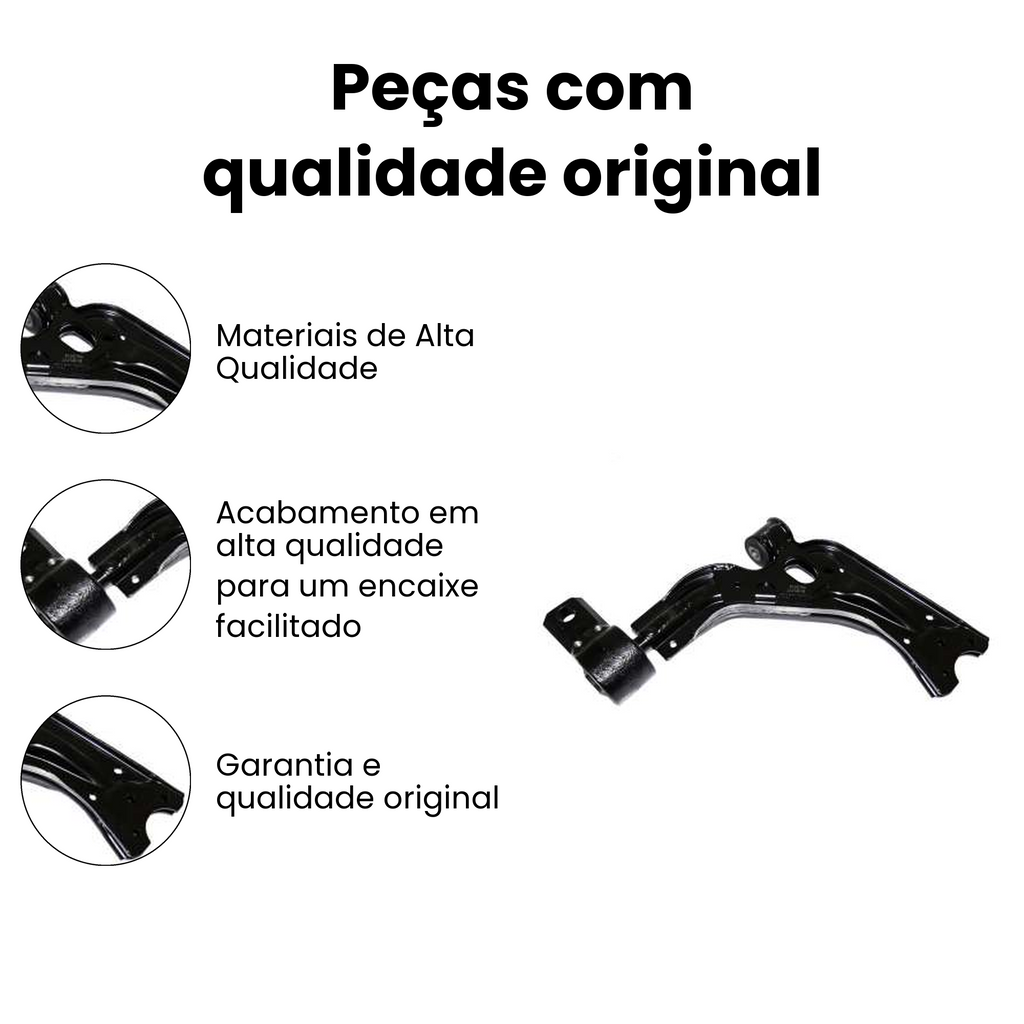 Bandeja Suspensão Dianteira Direita Inferior Ford Ka - Imagem 3