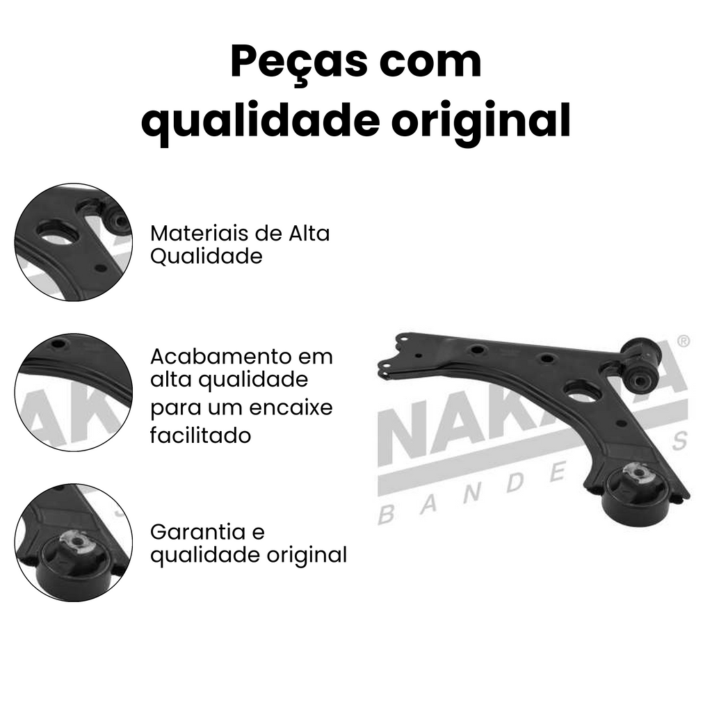 Bandeja Suspensão Dianteira Direita Fiat Punto Linea - Imagem 3