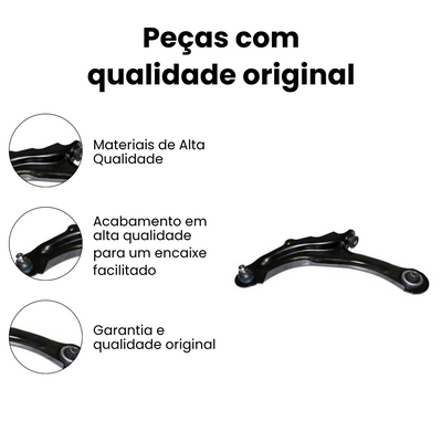 Bandeja Suspensão Dianteiro Esquerdo Inferior Renault Megane - Imagem 3