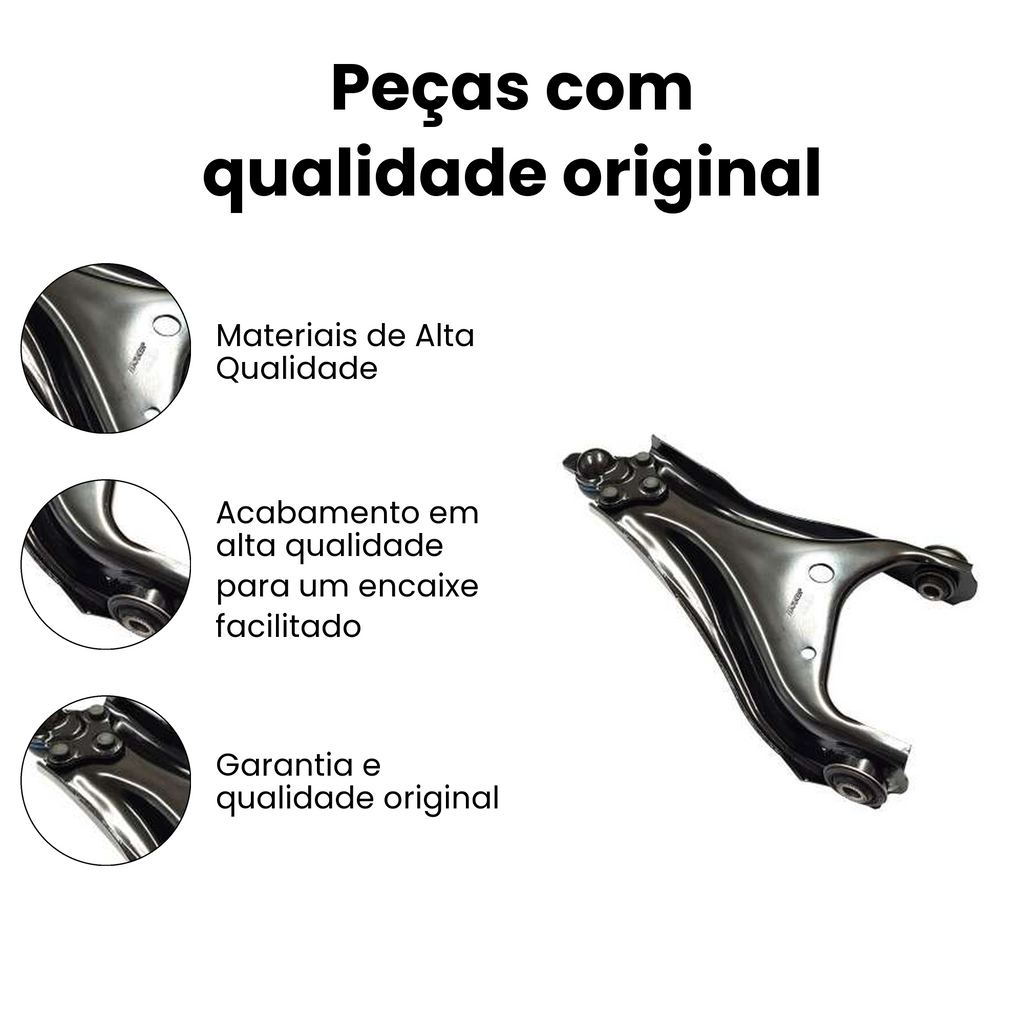 BANDEJA SUSPENSÃO DIANTEIRA DIREITA INFERIOR DUSTER - Imagem 3