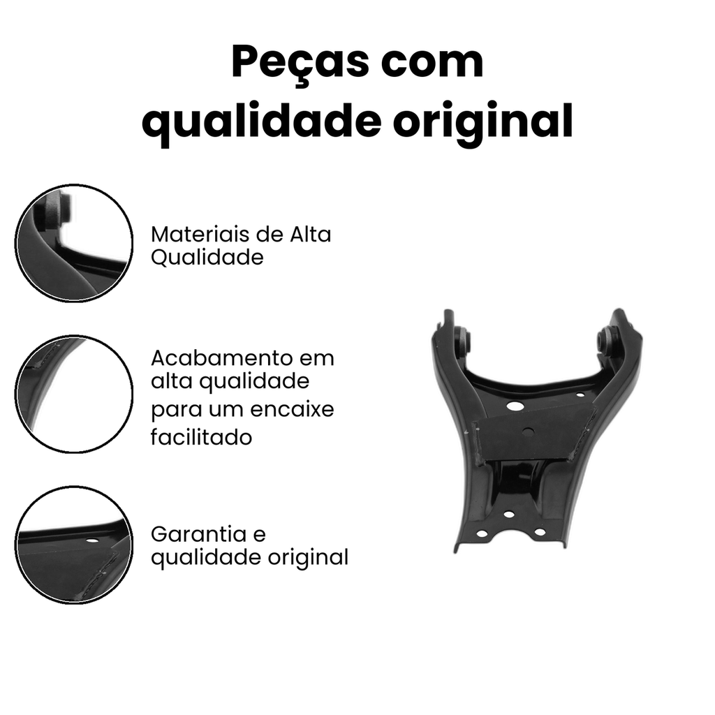 Bandeja Suspensão Dianteira Dir. Inferior NAKATA Oroch - Imagem 3