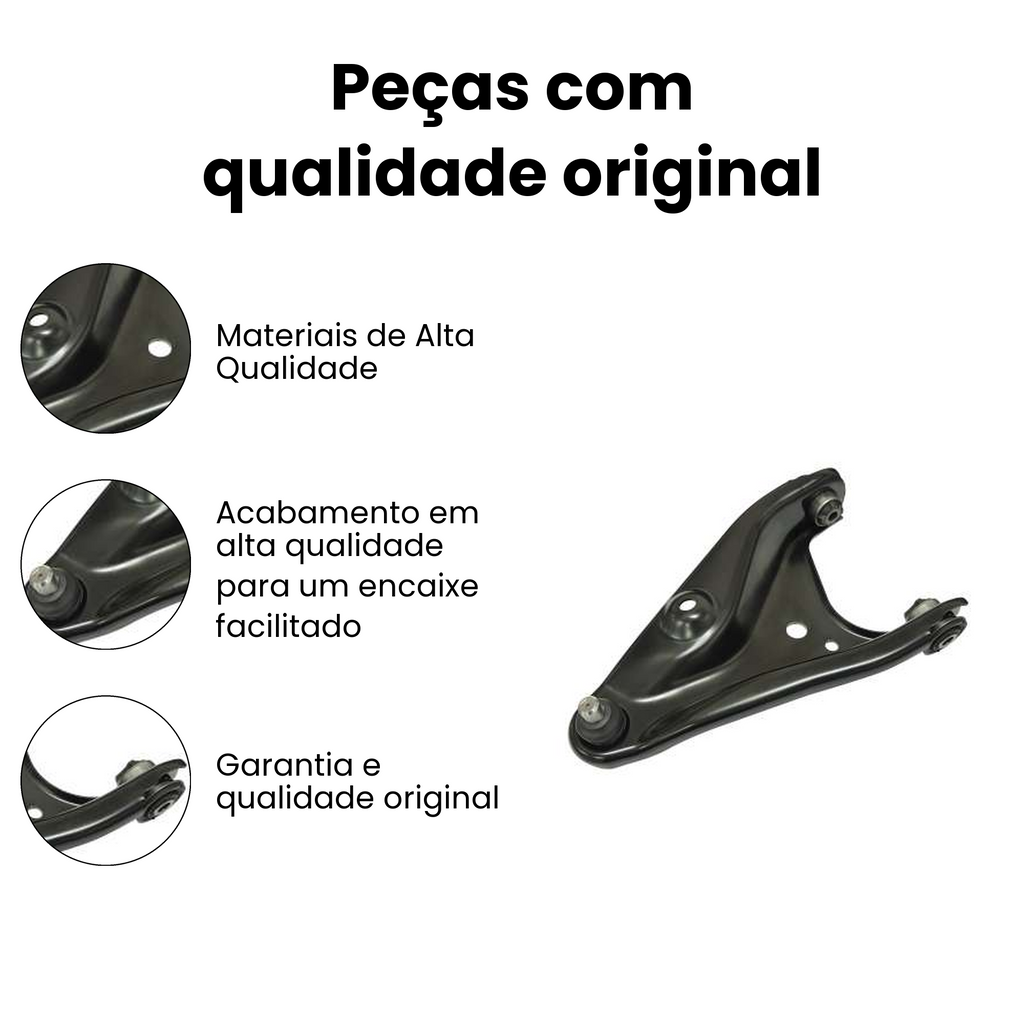 Bandeja Suspensão Dianteira Direita Inferior Sandero Logan - Imagem 3