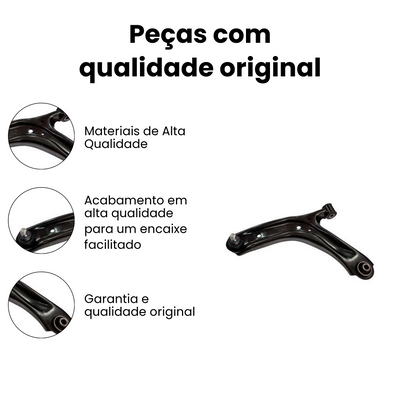 Bandeja Suspensão Dianteira Esquerda Inferior Kwid - Imagem 3