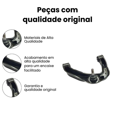 Bandeja Suspensão Dianteira Esquerda Superior Nissan - Imagem 3
