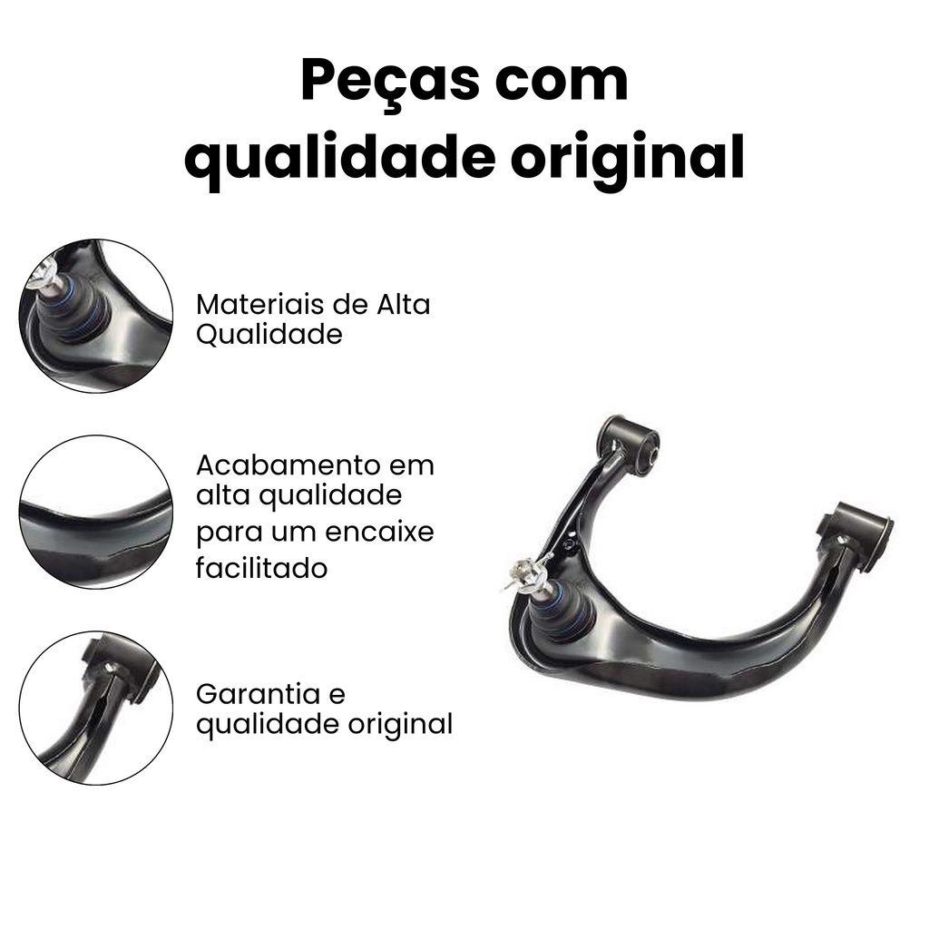Bandeja Suspensão Dianteira Esquerda Superior Toyota Hilux - Imagem 3