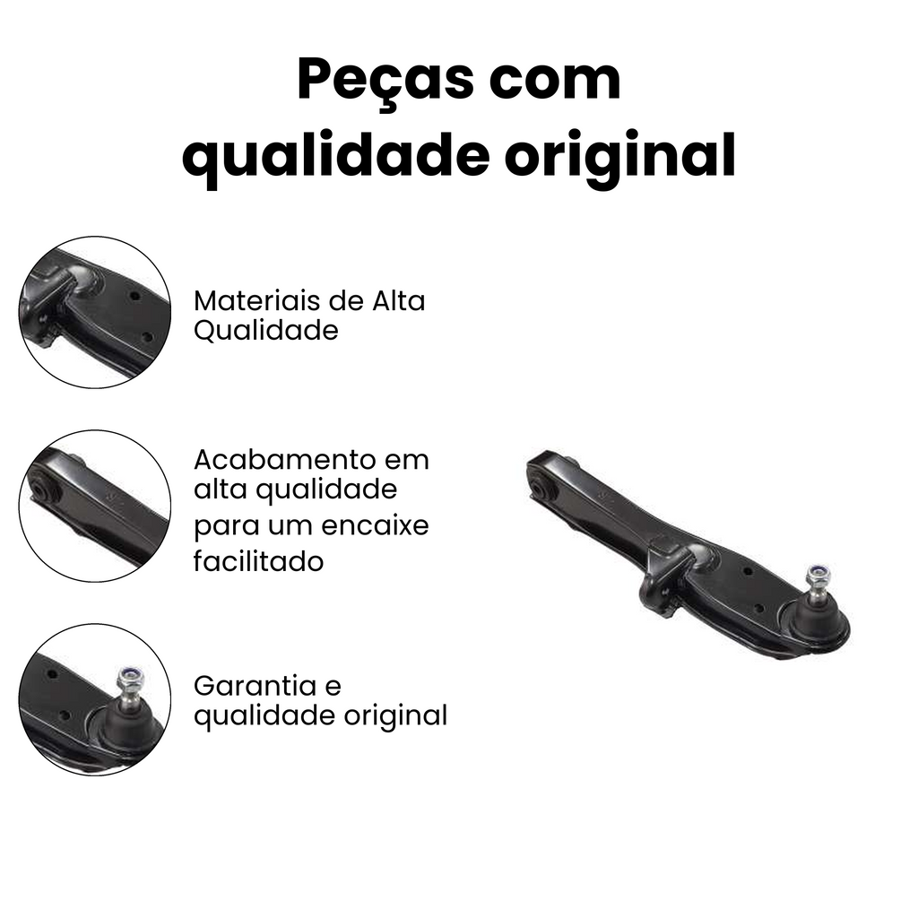 Bandeja Suspensão Dianteira Direita Inferior Pajero TR4 - Imagem 3