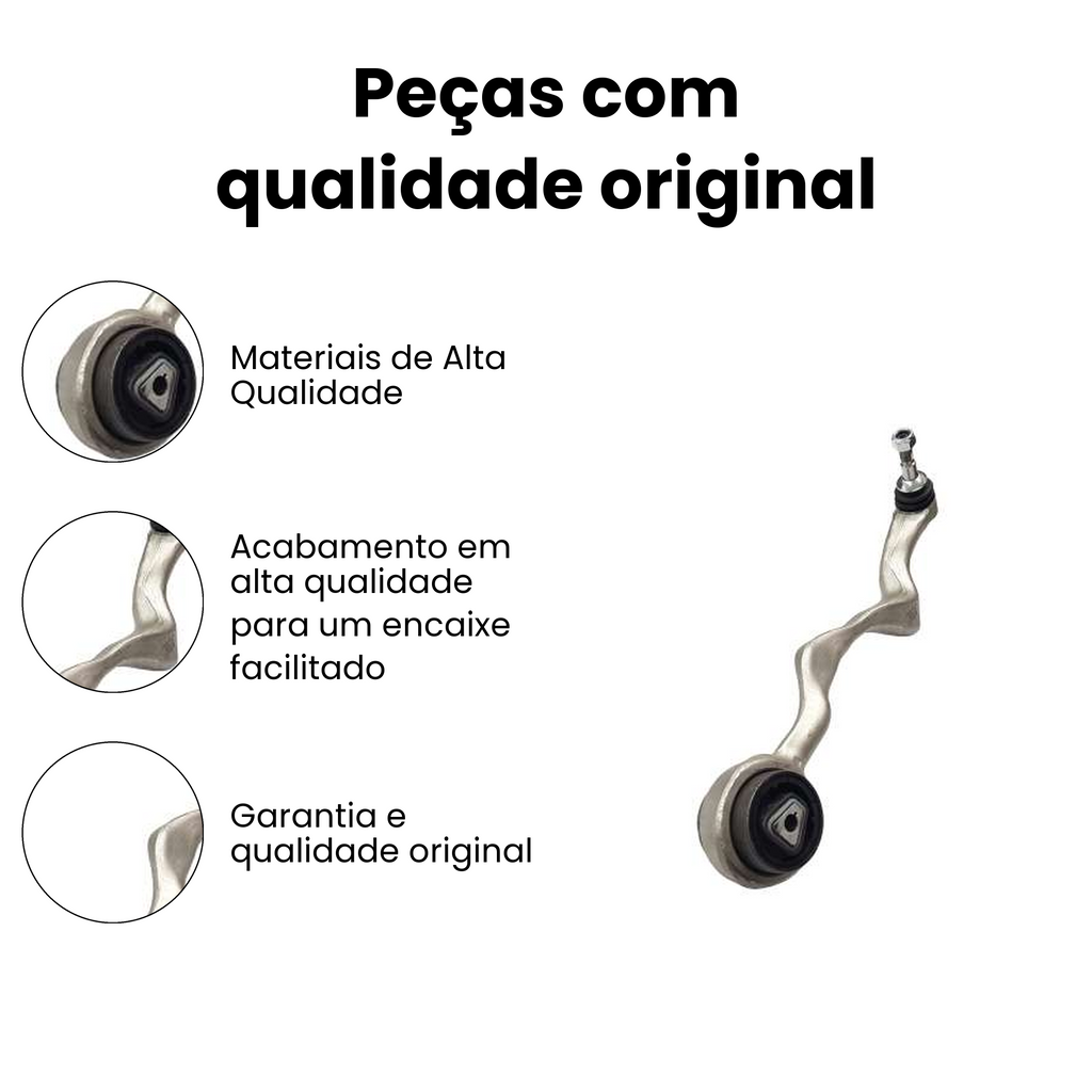 Braço Suspensão Dianteiro Direito BMW Série 1 3 X1 Z4 - Imagem 3