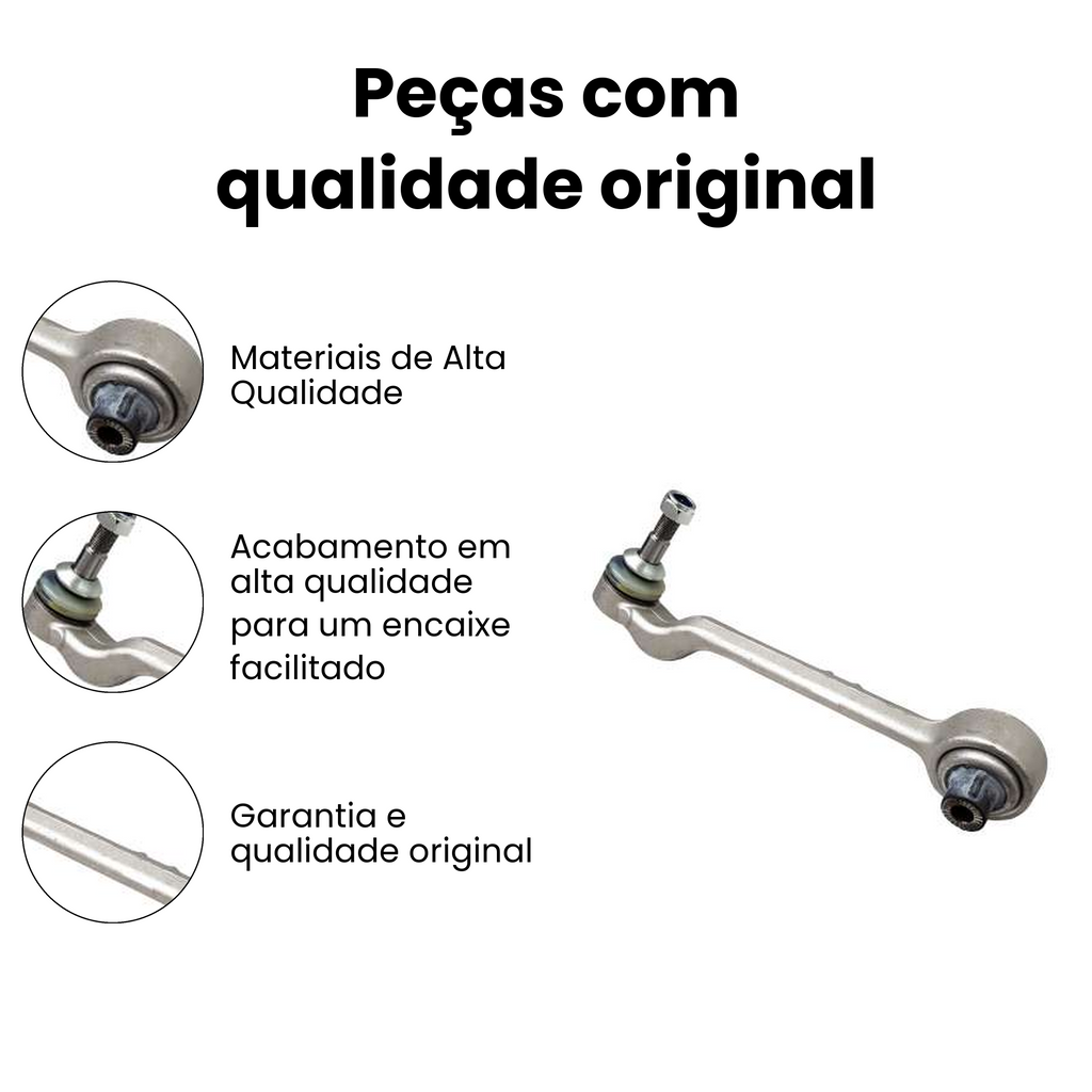 Braço Suspensão Dianteiro Direito Inferior BMW Série 3 X1 - Imagem 3