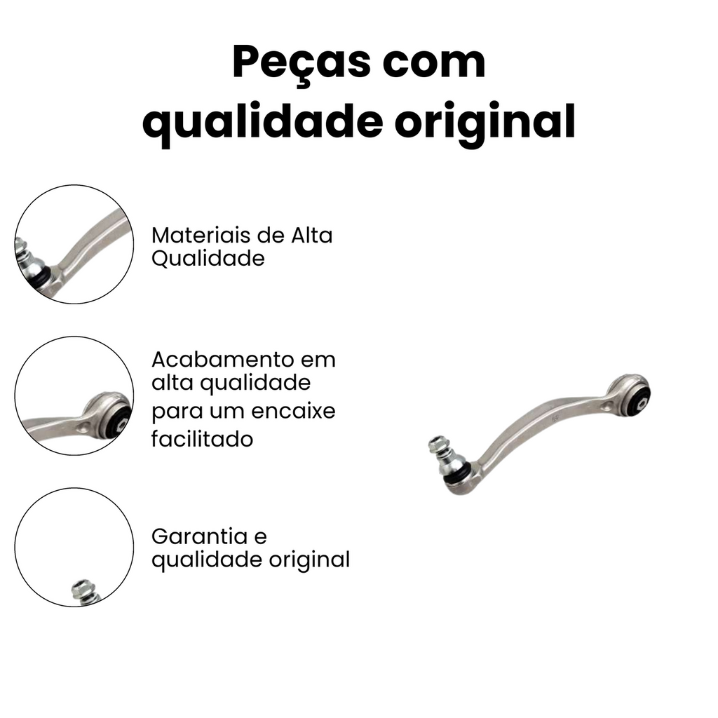 BRACO DE SUSPENSAO DIANTEIRO DIREITO INFERIOR MERCEDES BENZ NBJ9019DP - Imagem 3
