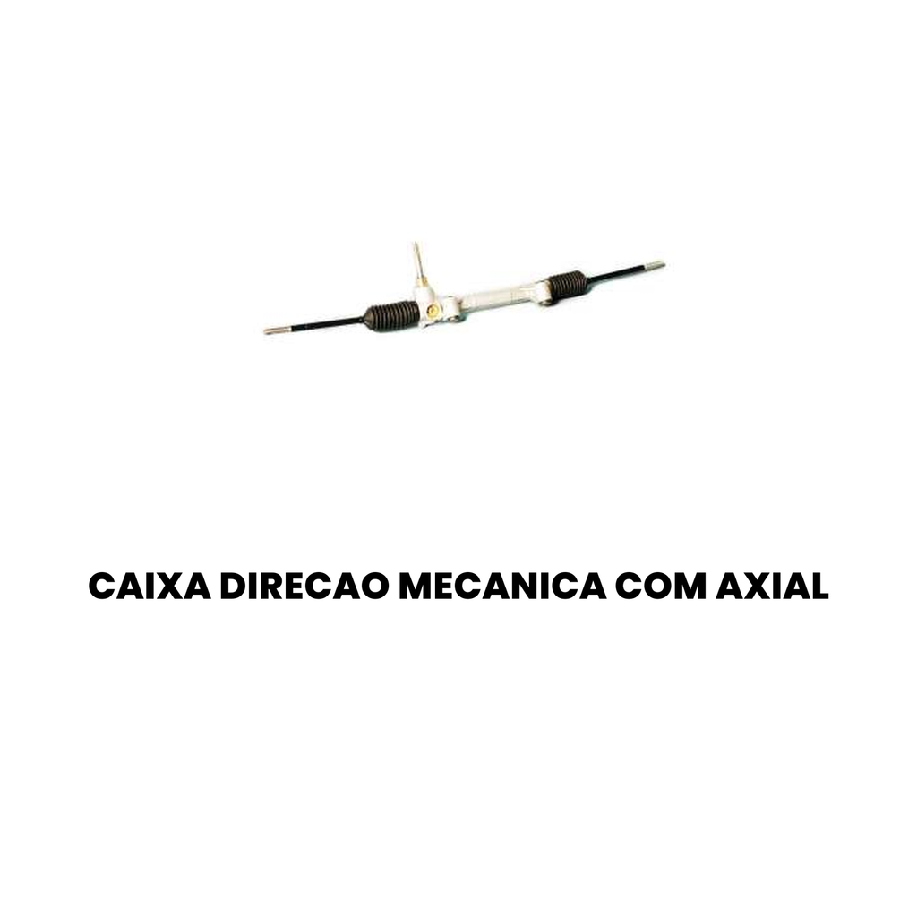 Caixa Direção Mecânica Sem Axial Fiat Uno - Imagem 2