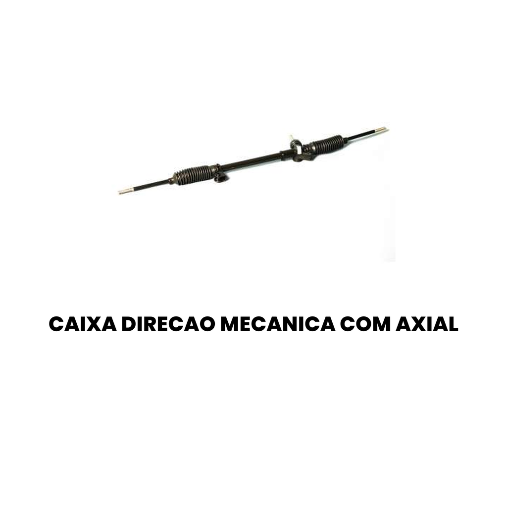 Caixa Direção Mecânica Sem Axial Ford Fiesta Courier - Imagem 2